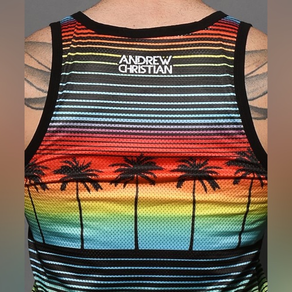 Sunset Mesh Tank - Picture 2 of 7